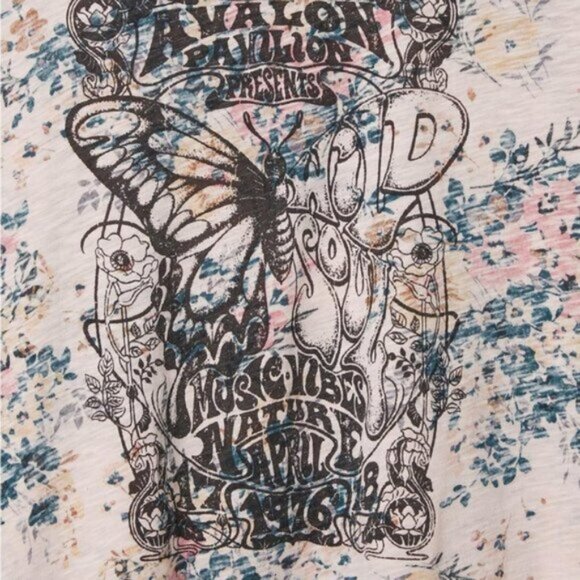 Torrid nwt Wild Soul Vintage Cotton Crew Neck Tee 5x - Picture 3 of 3